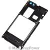 SONY COVER CENTRALE ORIGINALE MEDIANA PER XPERIA MIRO ST23I BLACK