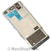 NOKIA COVER CENTRALE ORIGINALE MEDIANA PER X3-02 WHITE
