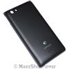 SONY COVER POSTERIORE ORIGINALE COPRIBATTERIA XPERIA MIRO ST23I BLACK