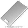 NOKIA COVER POSTERIORE ORIGINALE COPRIBATTERIA PER E50 SILVER