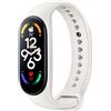 MAXY CINTURINO SILICONE WATCH BAND PER XIAOMI MI BAND 5 - 6 - 7 CREMA