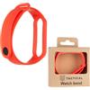 TACTICAL CINTURINO 656 ORIGINALE SILICONE PER XIAOMI MI BAND 5 - 6 - 7 RED