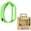TACTICAL CINTURINO 657 ORIGINALE SILICONE PER XIAOMI MI BAND 5 - 6 - 7 GREEN