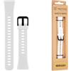 TACTICAL CINTURINO 807 ORIGINALE SILICONE PER HONOR BAND 6 WHITE