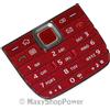 NOKIA TASTIERA RICAMBIO ORIGINALE FRONTALE E75 RED