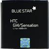 BLUE STAR BATTERIA IONI DI LITIO 3,7V 1400mAh PER HTC SENSATION