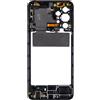 SAMSUNG COVER CENTRALE ORIGINALE MEDIANA PER GALAXY A23 5G A236 BLACK