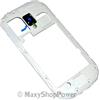 SAMSUNG COVER CENTRALE ORIGINALE MEDIANA PER GALAXY S3 MINI I8190 WHITE