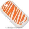 SAMSUNG COVER ORIGINALE POSTERIORE PER CORBY S3650 STRIPE ORANGE