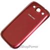 SAMSUNG COVER POSTERIOE ORIGINALE COPRIBATTERIA PER GALAXY S3 I9300 GARNET RED