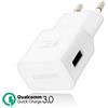 SAMSUNG CARICABATTERIE FAST CHARGING ORIGINALE RAPIDO CASA DA RETE USB EP-TA200 WHITE BULK PER MODELLI A MARCHIO SAMSUNG