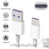 HUAWEI CAVO DATI E RICARICA Type C ORIGINALE HL1289 FAST CHARGING 5A WHITE BULKPER MODELLI A MARCHIO HUAWEI