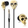 MAXY AURICOLARE STEREO IN-EAR UNIVERSALE PER ASCOLTO MUSICA TESCHIO GOLD