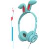 IFROGZ CUFFIE STEREO LITTLE ROCKERZ MODELLO JACK 3,5MM PER BIMBI UNIVERSALE MODELLO BUNNY( CONIGLIO )