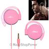 START AURICOLARE STEREO PROFESSIONAL HEADPHONES JACK 3,5MM UNIVERSALE PINK