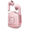 BLUE STAR AURICOLARE BLUETOOTH 5.3 TWS TRASPARENCY FI22 LCD STEREO ERGONIMIC PINK PER MODELLI A MARCHIO LG