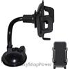 MAXY SUPPORTO AUTO UNIVERSALE A VENTOSA BRACCIO MEDIO SLIM 2 BLACK PER SMARTPHONE