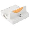 MAXY DOCK STATION OEM MULTIFUNZIONE UNIVERSALE USB MICROUSB MEMORY CARD READER ORANGE
