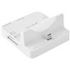 MAXY DOCK STATION OEM MULTIFUNZIONE UNIVERSALE USB MICROUSB MEMORY CARD READER WHITE - WHITE