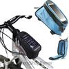 ROSWHEEL CUSTODIA SUPPORTO DA BICI UNIVERSALE ROSBIKE 5,5 BLU PER SMARTPHONE