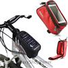 ROSWHEEL CUSTODIA SUPPORTO DA BICI UNIVERSALE ROSBIKE 5,5 RED PER SMARTPHONE