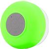 MAXY VIVAVOCE WATERPROOF SPEAKER CASSA BLUETOOTH UNIVERSALE BTS-06 GREEN PER IOS IPHONE ANDROID