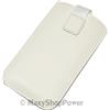 MAXY CUSTODIA DA CINTURA A FONDINA ROZMIAR 16 POUCH UNIVERSALE WHITE PER SMARTPHONE