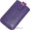 MAXY CUSTODIA DA CINTURA A FONDINA DEKO-12 CASE POUCH UNIVERSALE VIOLA PRUGNA PER MODELLI A MARCHIO SAMSUNG