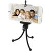 HAWEEL SUPPORTO TREPPIEDE HWL-6400 SNODABILE UNIVERSALE DA TAVOLO BLACK PER SMARTPHONE