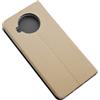 VENNUS CUSTODIA A LIBRO SENSITIVE BOOK CASE PER XIAOMI MI 10T LITE - REDMI NOTE 9 PRO 5G GOLD