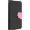 FANCY CUSTODIA A LIBRO FANCY BOOK CASE PER XIAOMI MI 10T LITE - REDMI NOTE 9T PRO BLACK-PINK