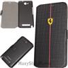FERRARI CUSTODIA ORIGINALE BOOK-FLIP CASE PER ALCATEL OT-8020D HERO BLACK