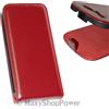 MAXY FLIP CUSTODIA BOOK CASE PER SAMSUNG GALAXY ACE 3 S7270 RED