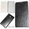 KALAIDENG KLD CUSTODIA FLIP COVER BOOK ENLAND CASE PER HUAWEI ASCEND MATE BLACK