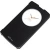 LG CUSTODIA FLIP COVER QUICK CIRCLE CASE ORIGINALE L FINO BLACK