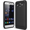 BCASE CUSTODIA B-CASE TPU SILICONE COVER CASE PER HUAWEI Y3 (2018) CARBON METAL BLACK
