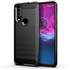 BCASE CUSTODIA B-CASE TPU SILICONE COVER CASE PER HUAWEI Y6P CARBON METAL BLACK