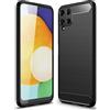 BCASE CUSTODIA B-CASE TPU SILICONE COVER CASE PER SAMSUNG GALAXY A22 4G CARBON METAL BLACK
