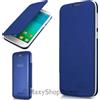 ALCATEL CUSTODIA FLIP COVER ORIGINALE FC7045 OT-S7 POP FASHION BLU