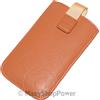 MAXY CUSTODIA DA CINTURA A FONDINA DEKO-12 CASE POUCH UNIVERSALE BROWN PER MODELLI A MARCHIO SAMSUNG