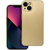 METAL CUSTODIA TPU SILICONE METAL COVER CASE PER APPLE IPHONE 13 GOLD