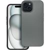METAL CUSTODIA TPU SILICONE METAL COVER CASE PER APPLE IPHONE 15 PLUS GREY