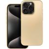 METAL CUSTODIA TPU SILICONE METAL COVER CASE PER APPLE IPHONE 15 PRO MAX GOLD