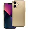 METAL CUSTODIA TPU SILICONE METAL COVER CASE PER APPLE IPHONE 16 GOLD