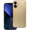METAL CUSTODIA TPU SILICONE METAL COVER CASE PER APPLE IPHONE 16 PLUS GOLD