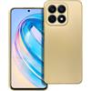 METAL CUSTODIA TPU SILICONE METAL COVER CASE PER HONOR X8A GOLD