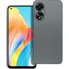 METAL CUSTODIA TPU SILICONE METAL COVER CASE PER OPPO A78 4G GREY