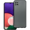 METAL CUSTODIA TPU SILICONE METAL COVER CASE PER SAMSUNG GALAXY A22 5G GREY