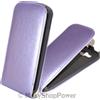 MAXY NEO FLIP CUSTODIA BOOK CASE PER SONY XPERIA Z LT36I PURPLE