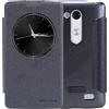 NILLKIN CUSTODIA SPARKLE LEATHER FLIP BOOK CASE LG L FINO BLACK
